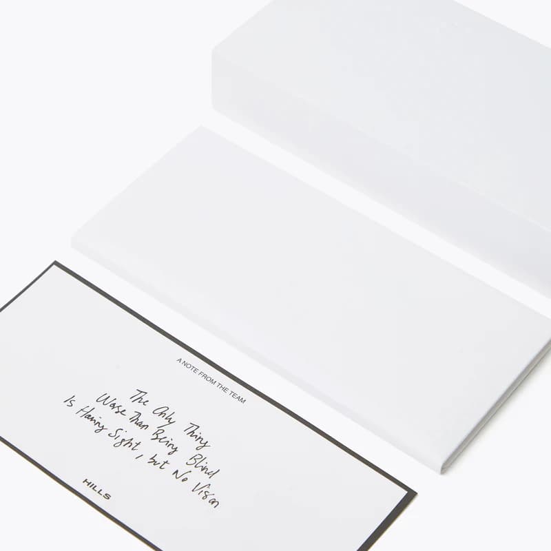 Paper Insert, Personal Note & Cleaning Cloth